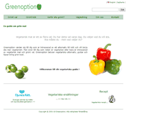 Tablet Screenshot of greenoption.org